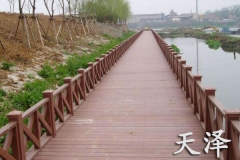 藁城防腐木木桥